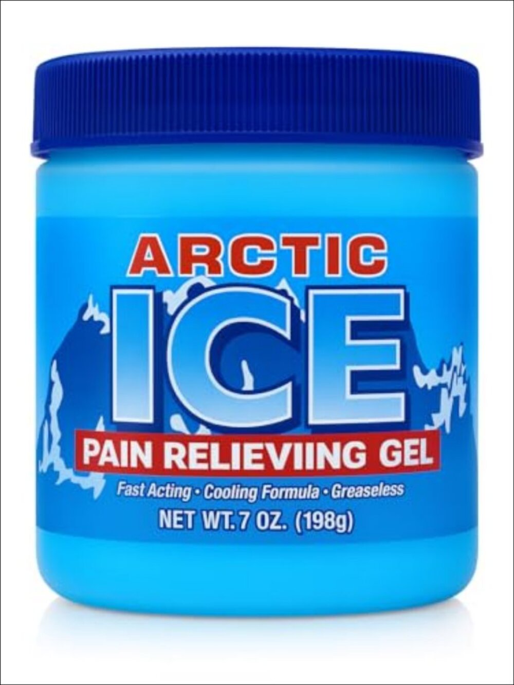 Pain Relieving Gel 2% Menthol Sore Muscle Rub 7 oz